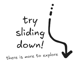 try sliding down!