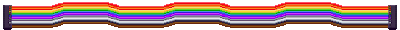Rainbow cable.